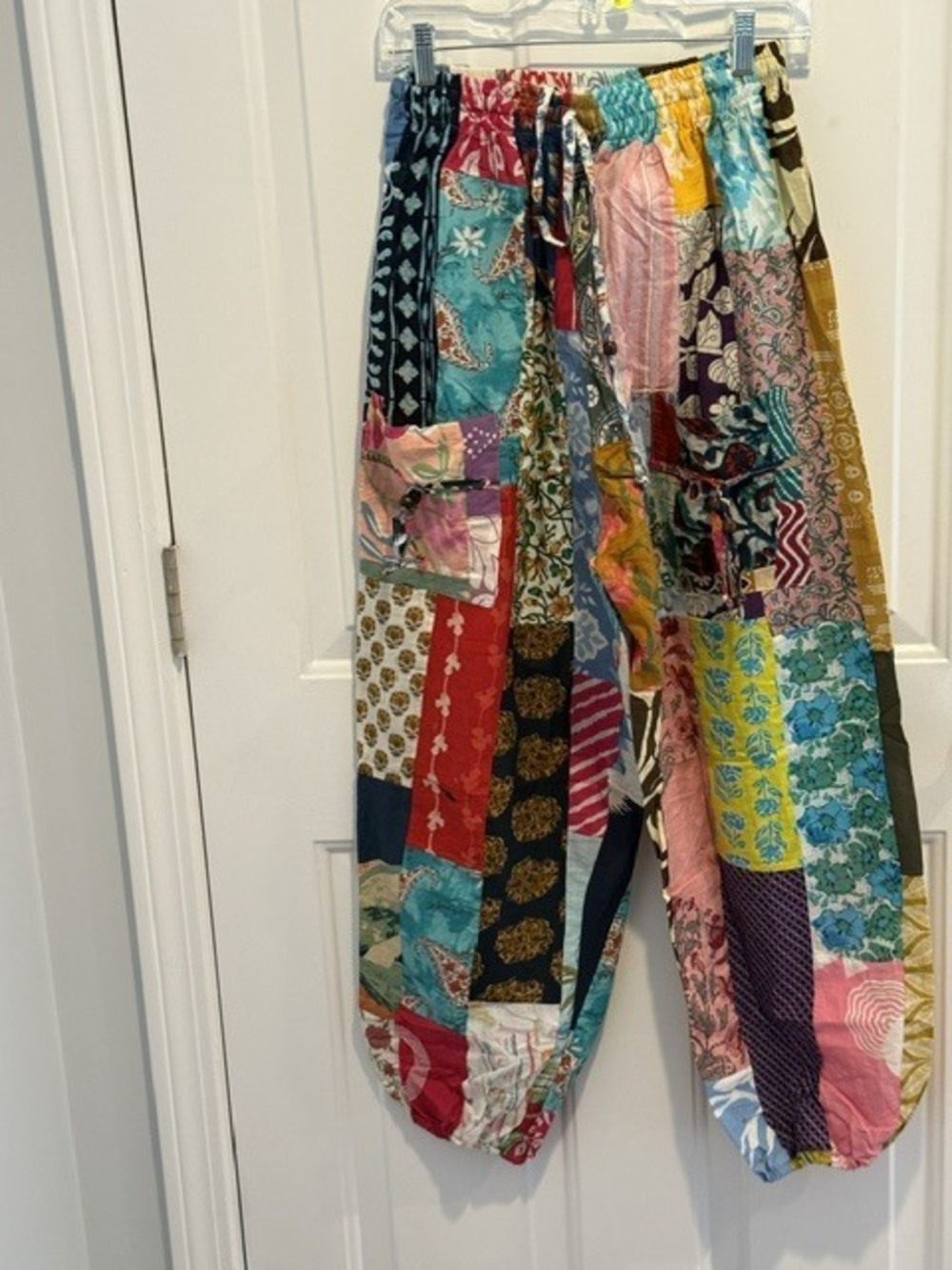 P4 M | Pol Patchwork Jogger Pants | Multi | One Size S-L